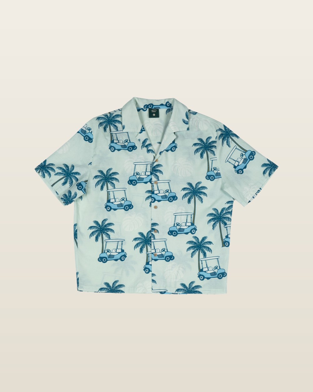 Fella Golf Bruno Camp Shirt Tropical golf cart print · view 1 of 4