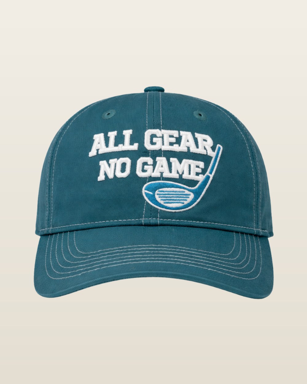 Fella Golf All Gear No Game Dad Cap Blue-green · view 1 of 4
