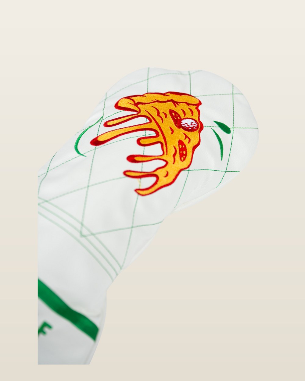 Fella Golf Papa Fella Pizza Slice Driver Headcover White PU leather · view 3 of 4