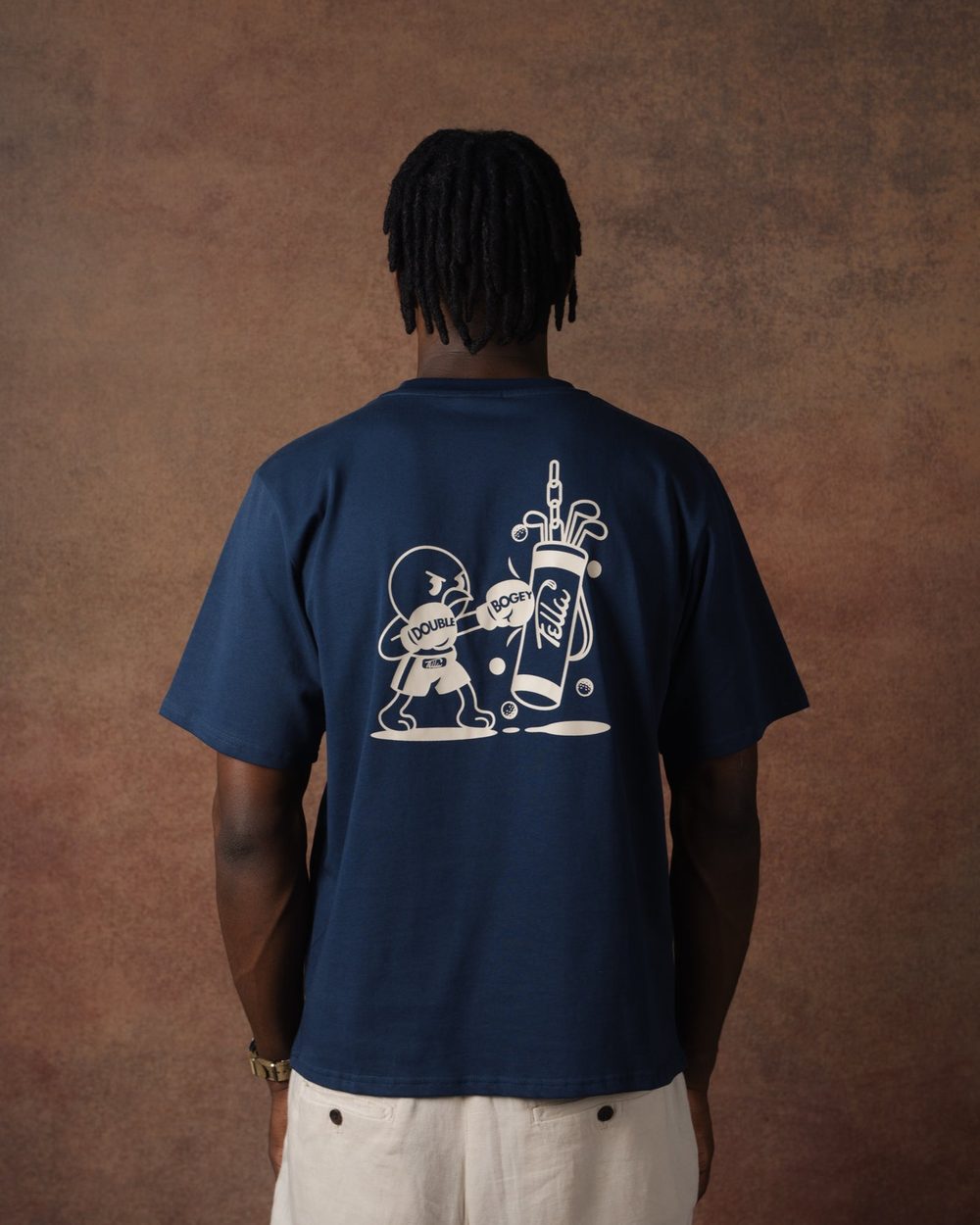 Fella Golf Double Bogey Boxer Tee Deep navy · view 2 of 4