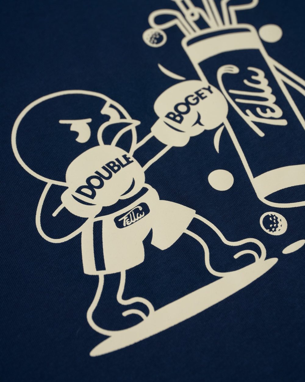 Fella Golf Double Bogey Boxer Tee Deep navy · view 4 of 4