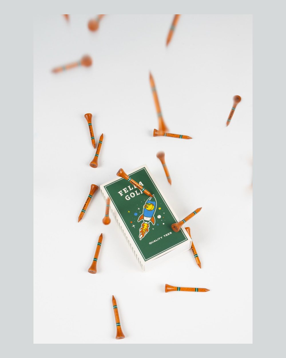 Fella Golf Matchbox Golf Tees 50 wooden tees · view 3 of 4
