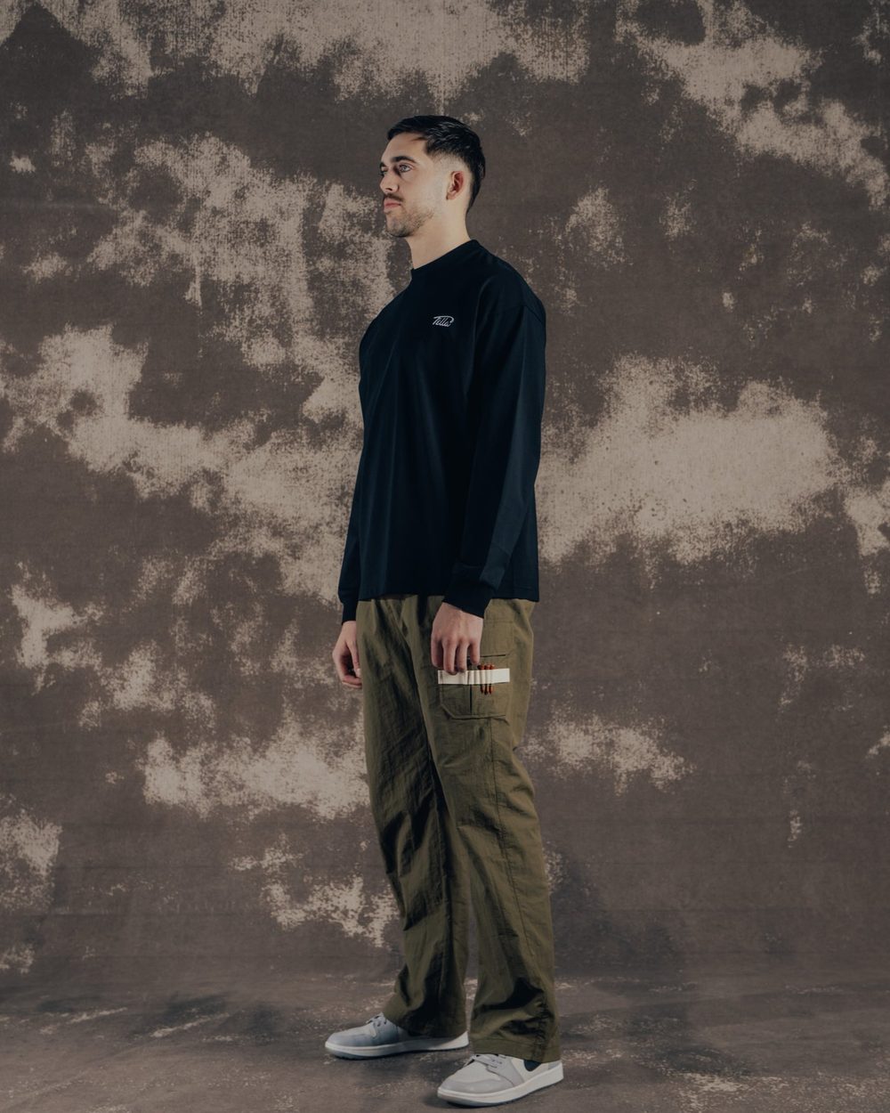 Fella Golf Long Sleeve Mockneck Black · new · view 4 of 4