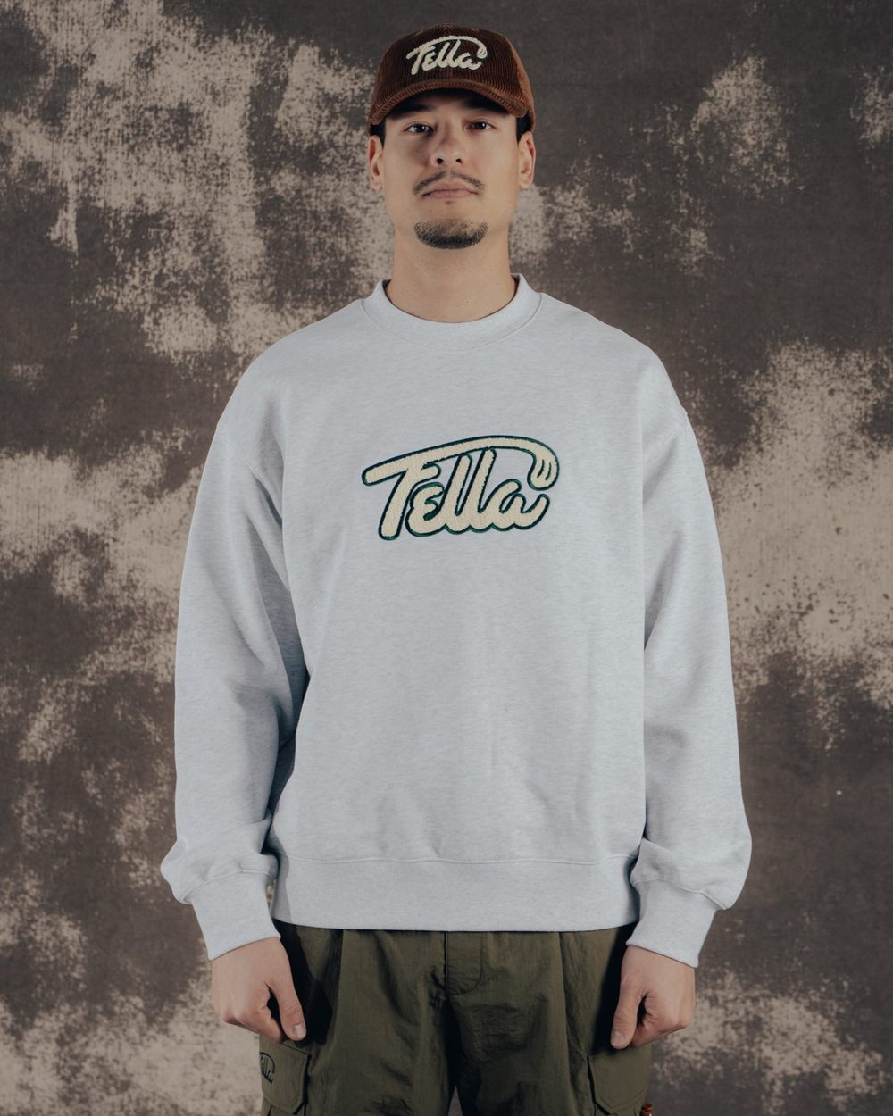 Fella Golf Gavan Oversized Sweater Heather grey · new · view 3 of 4
