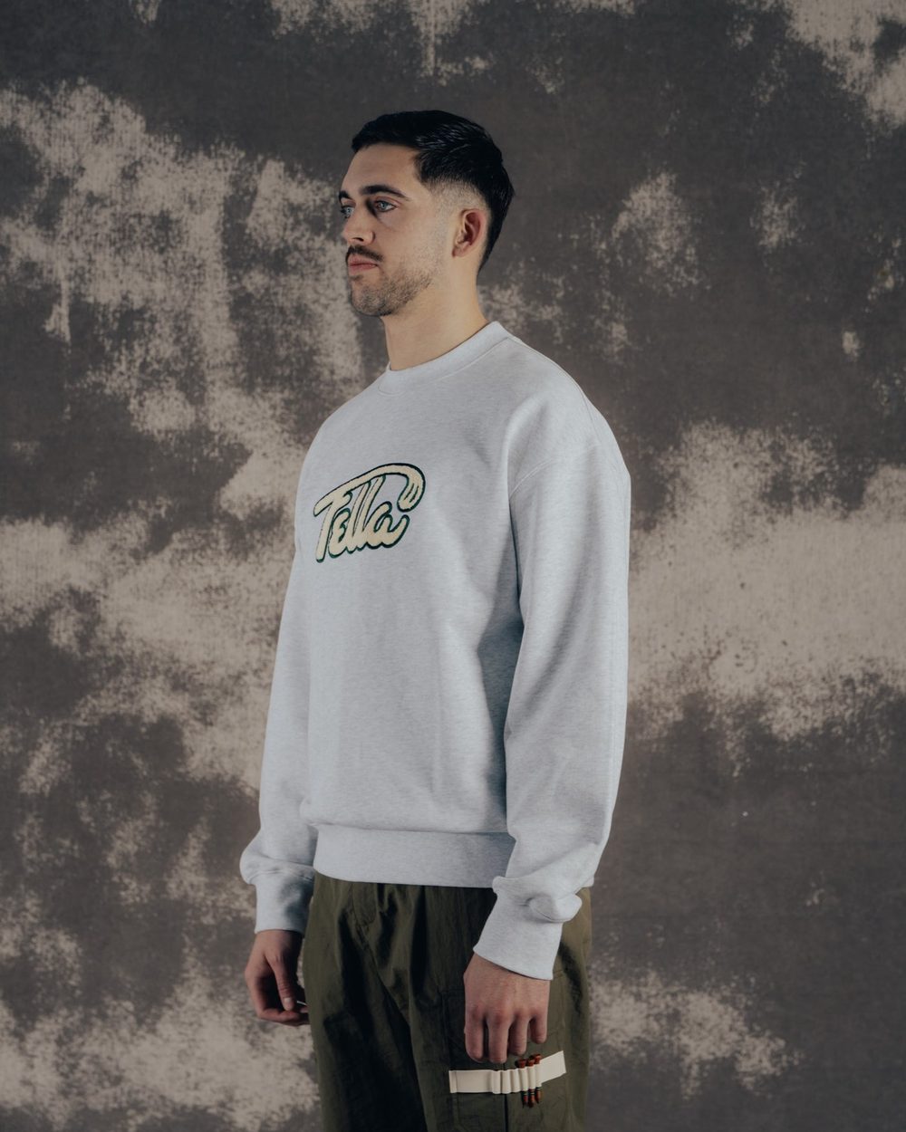 Fella Golf Gavan Oversized Sweater Heather grey · new · view 4 of 4