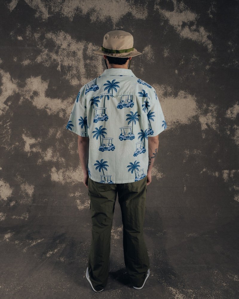 Fella Golf — Bruno Camp Shirt Tropical Golf Cart · view 4 of 4