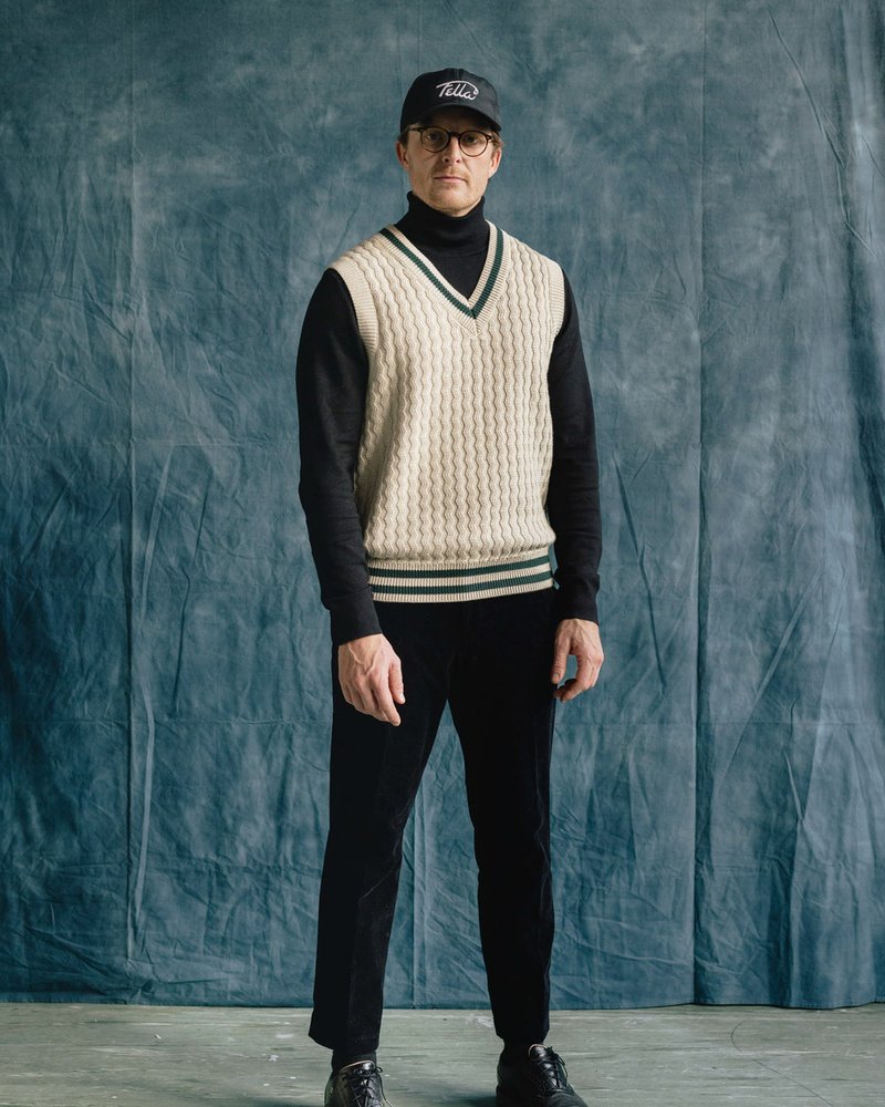 Fella Golf — Fred Cashmere Vest · view 3 of 4