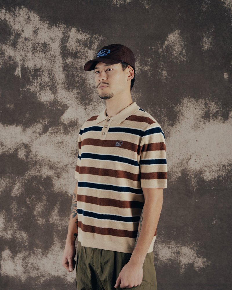 Fella Golf — Jake Intarsia Knit Polo · view 3 of 4