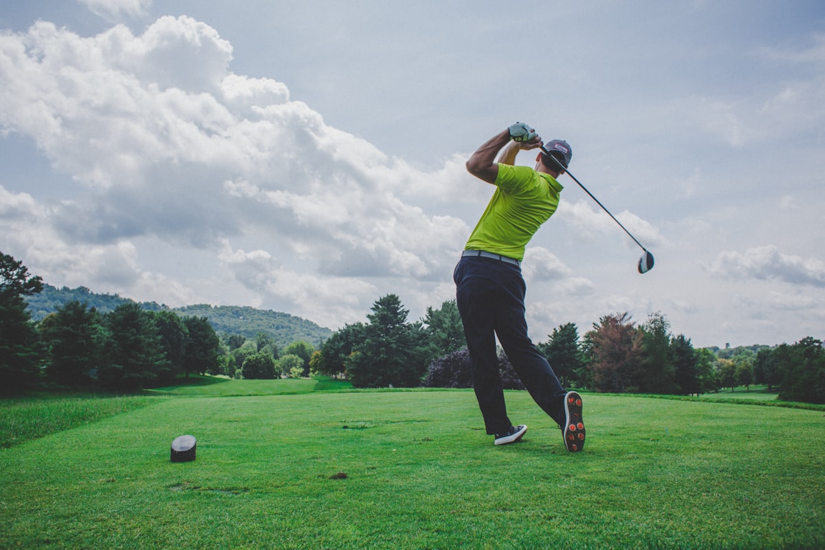 Scenic golf course with rolling elevation through the Texas Hill Country
