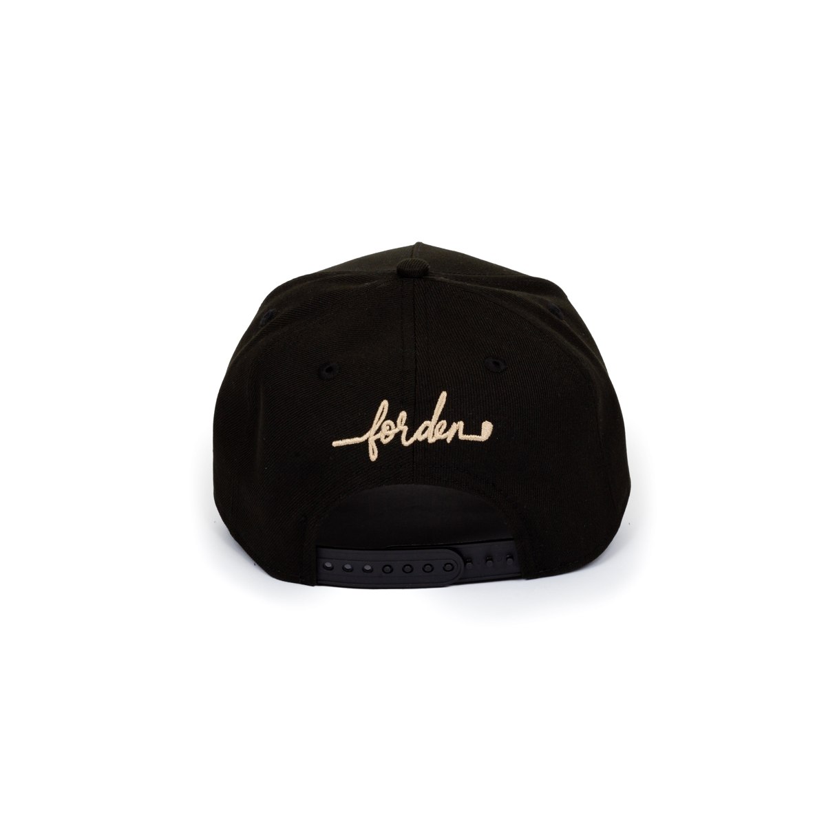 Forden Golf x New Era 9Forty A-Frame snapback in walnut two-tone · view 2 of 2