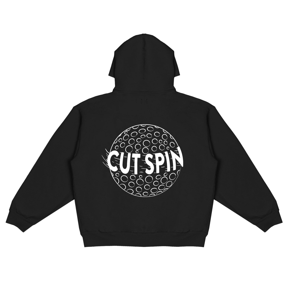 Forden Golf Cut Spin hoodie in black · view 1 of 2