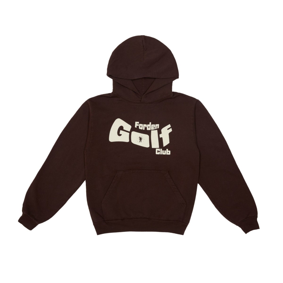 Forden Golf Retro Club hoodie in brown