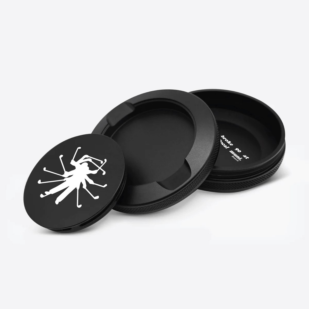 Forden Golf aluminium pouch tin in black · view 2 of 3