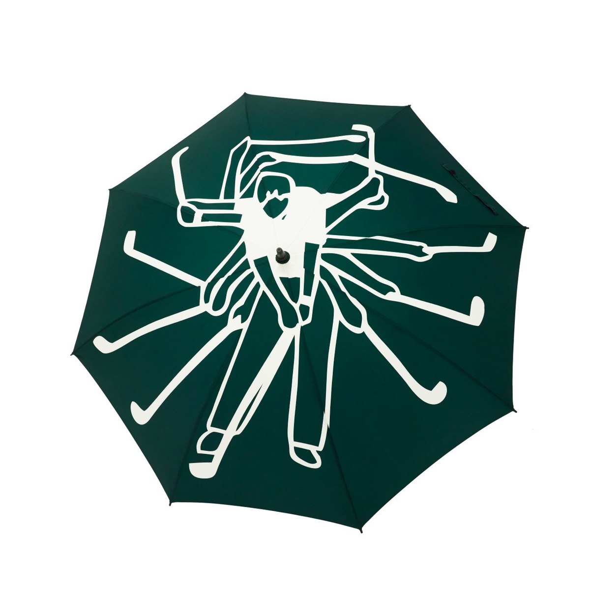 Forden Golf Swingman golf umbrella in green · view 1 of 4