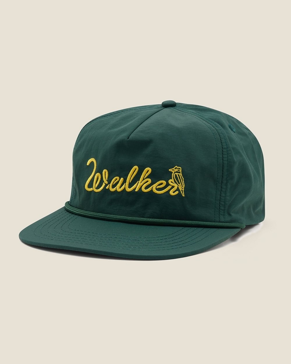Walker Golf Things Cursive Nylon Cap, Forest · view 3 of 5