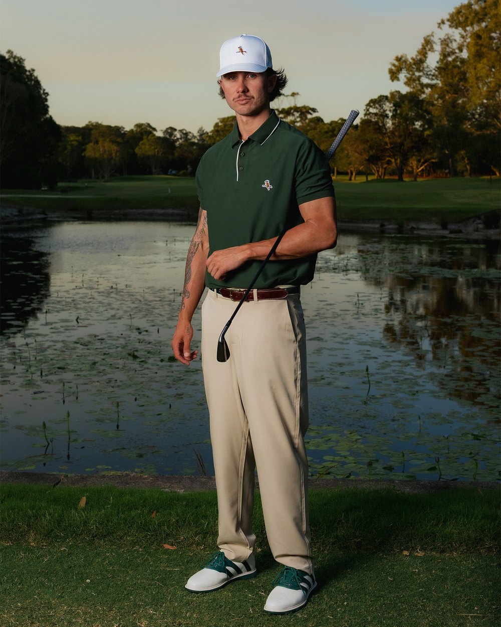 Walker Golf Things Featherlite Kooka Polo, Pine · view 5 of 5