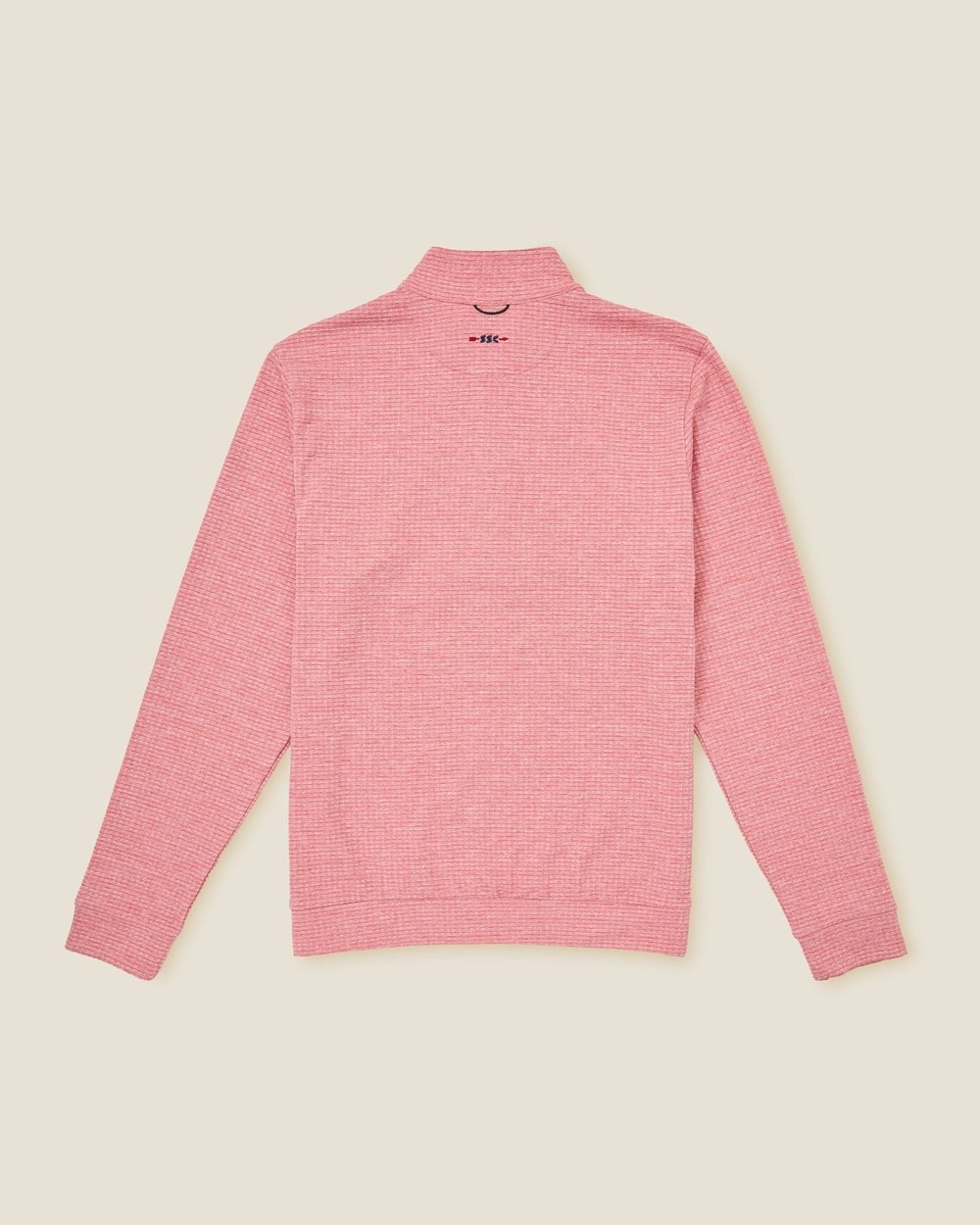 Sugarloaf Social Club Grid Quarter-Zip, Nantucket Red · view 2 of 3