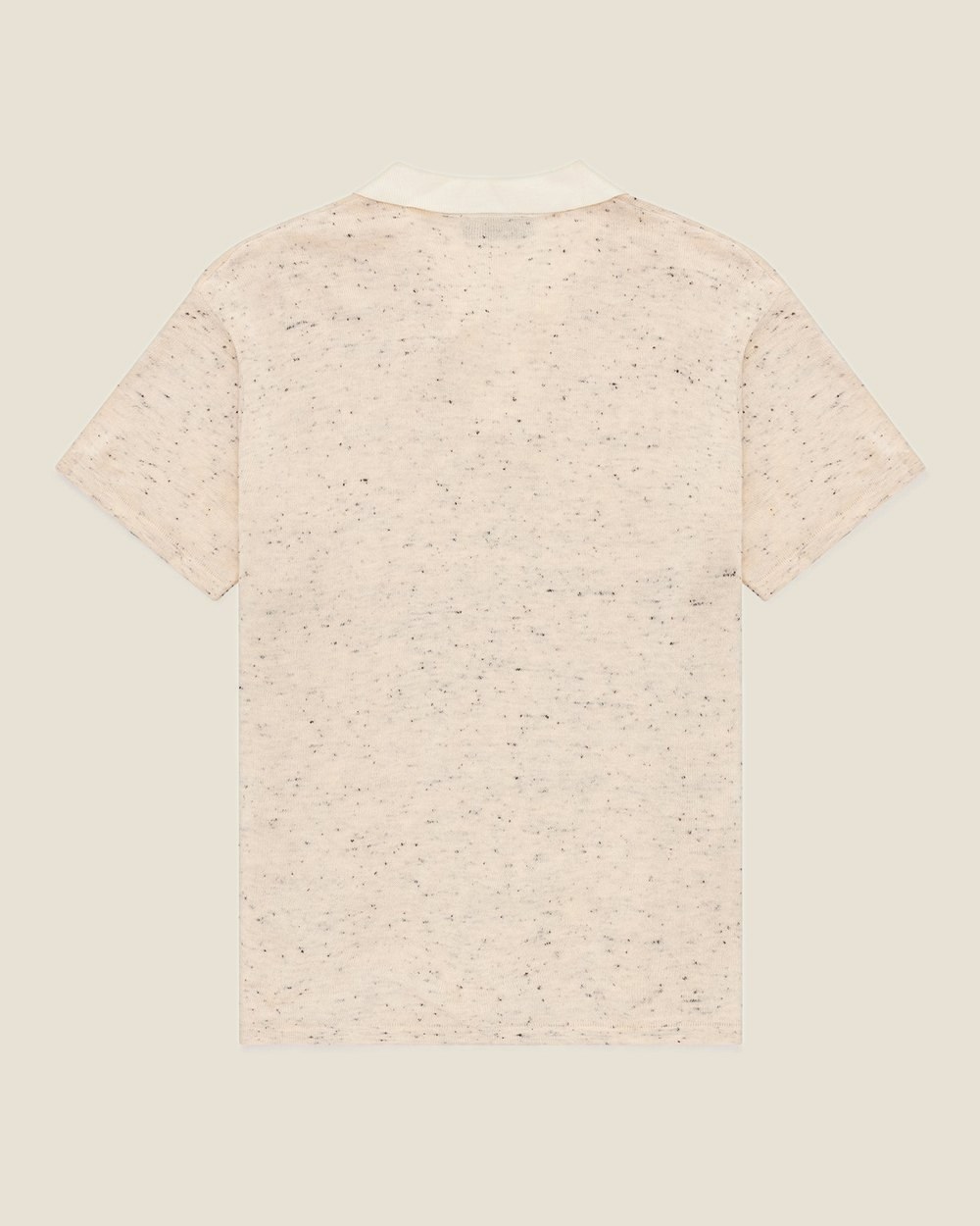Walker Golf Things Kooka Loom Knit Polo, Oat / Cream · view 4 of 5