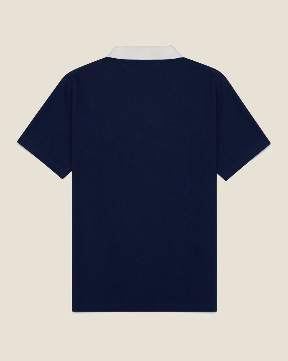 Walker Golf Things Kooka Two-Tone Polo, Navy / White · view 4 of 5