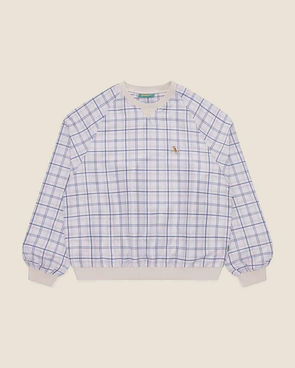 Walker Golf Things Kooka Windbreaker, Sand / Navy · view 3 of 5