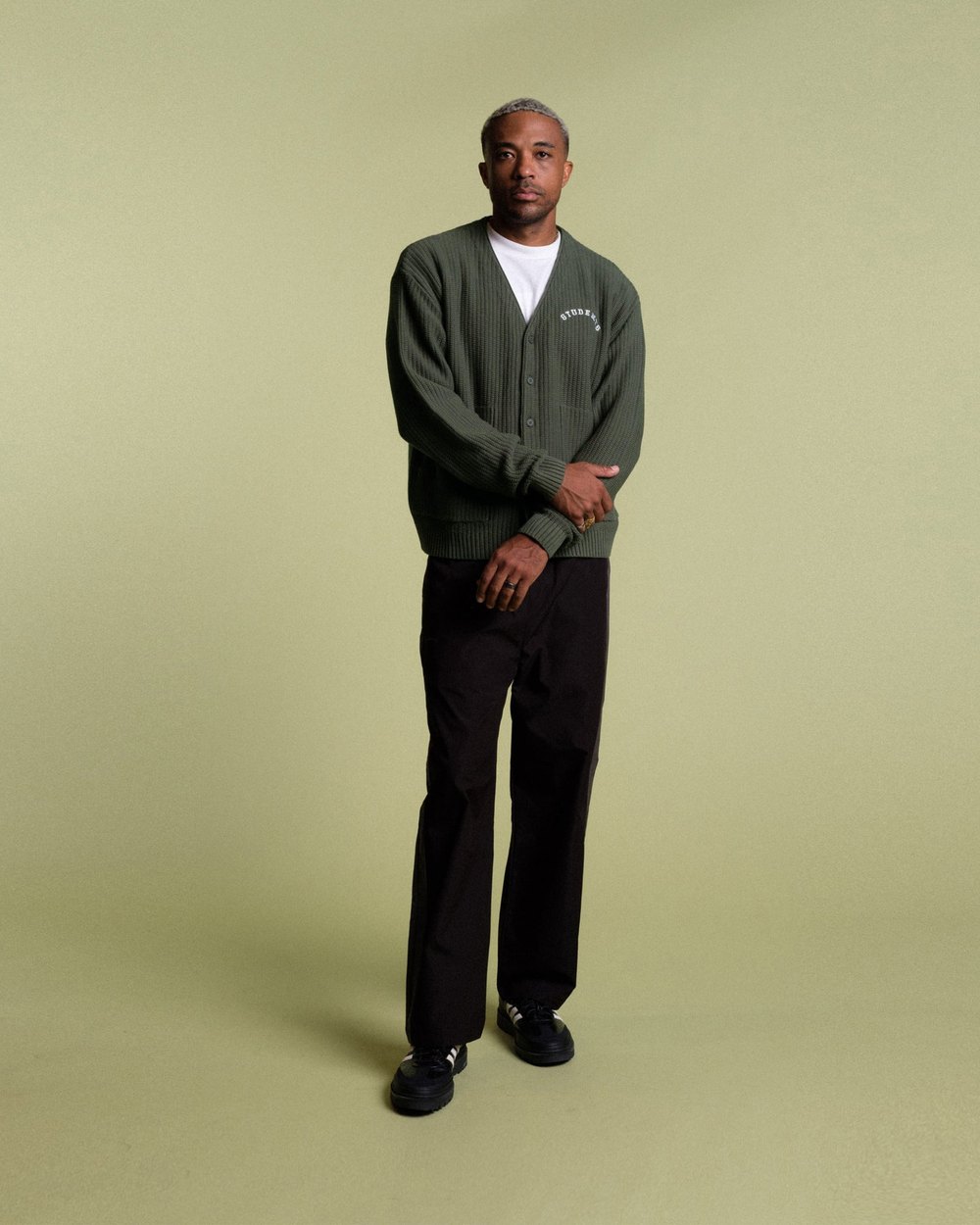 Students Locke Cardigan Sweater, Pine · view 2 of 5