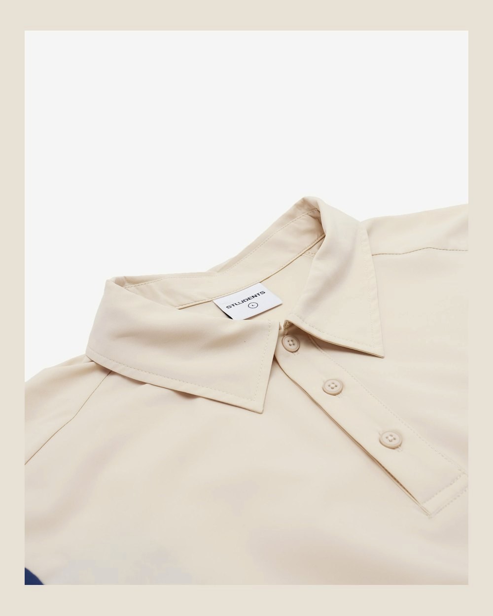 Students Newport S/S Polo Shirt, Khaki · view 3 of 5
