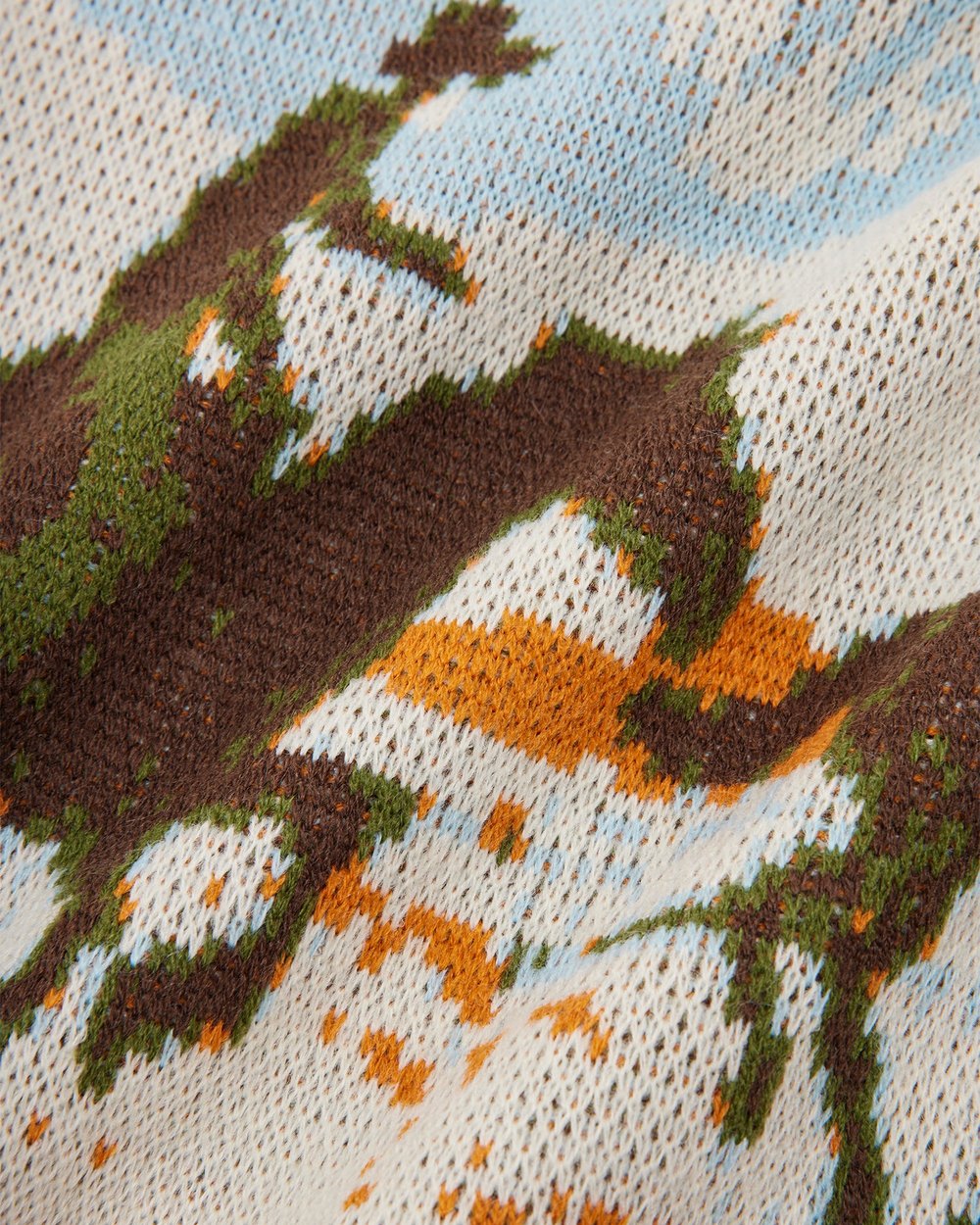 Walker Golf Things Outback Knit Polo, Dust / Blue · view 5 of 5