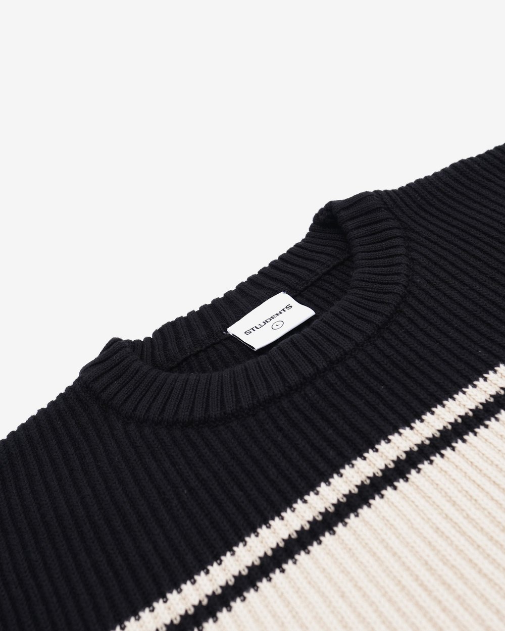 Students Palmdale Stripe Knit Crew Sweater, Khaki · view 4 of 5