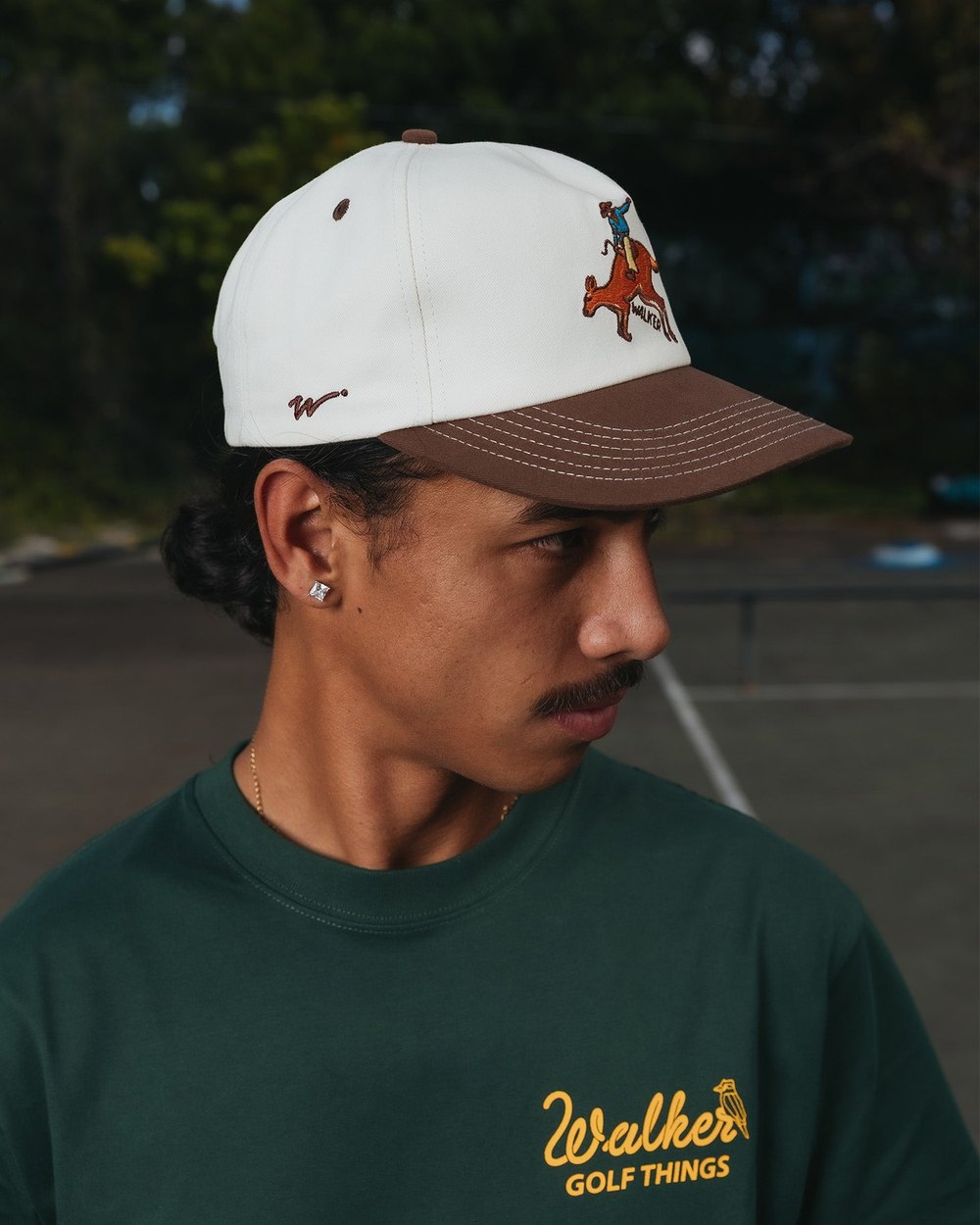 Walker Golf Things Rodeo Cap, Ecru / Choc · view 1 of 5