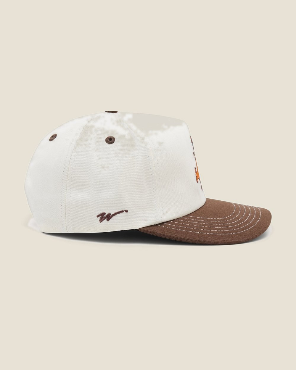 Walker Golf Things Rodeo Cap, Ecru / Choc · view 4 of 5
