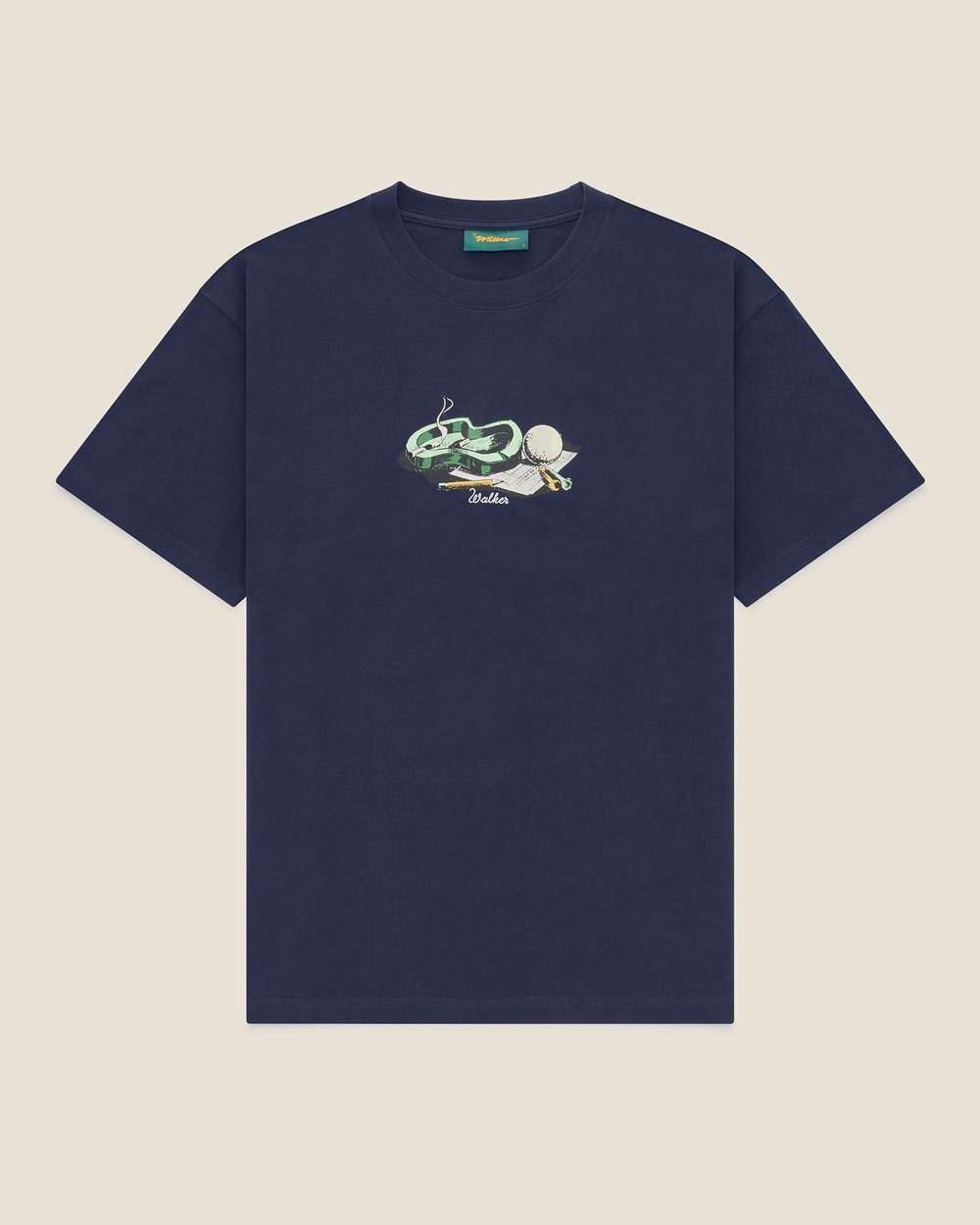 Walker Golf Things Scorecard T-Shirt, Navy · view 3 of 5