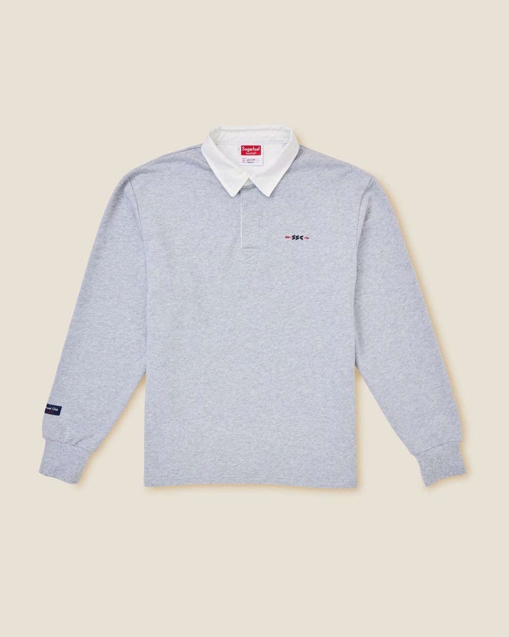 Sugarloaf Social Club SSC Rugby Shirt, Grey · view 3 of 5