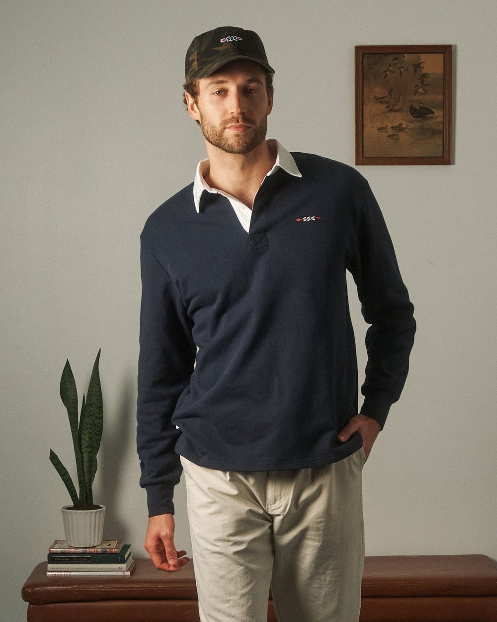 Sugarloaf Social Club SSC Rugby Shirt, Navy · view 2 of 5