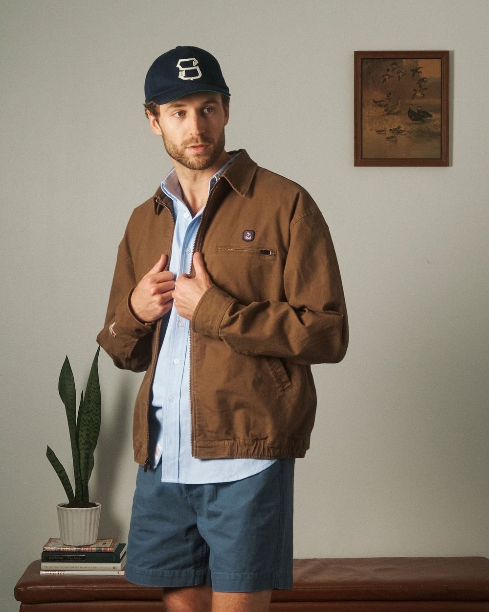 Sugarloaf Social Club SSC Work Jacket, Brown · view 1 of 5