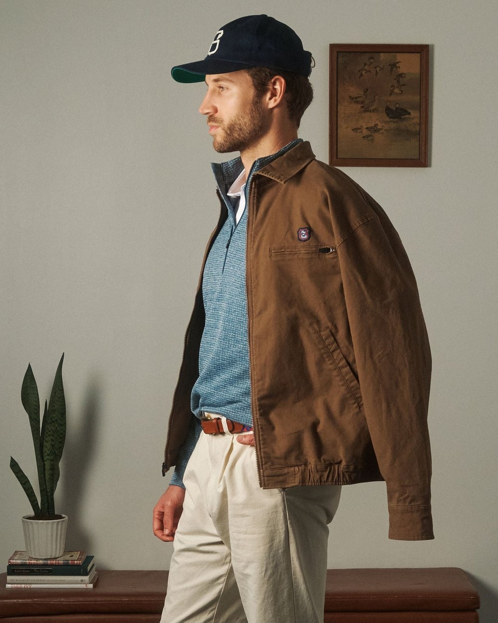 Sugarloaf Social Club SSC Work Jacket, Brown · view 2 of 5
