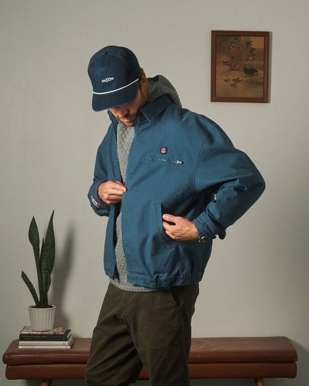 Sugarloaf Social Club SSC Work Jacket, Slate · view 2 of 5