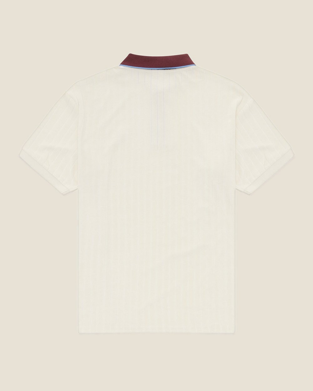 Walker Golf Things Vacation Terry Polo, Cream / Choc · view 5 of 5