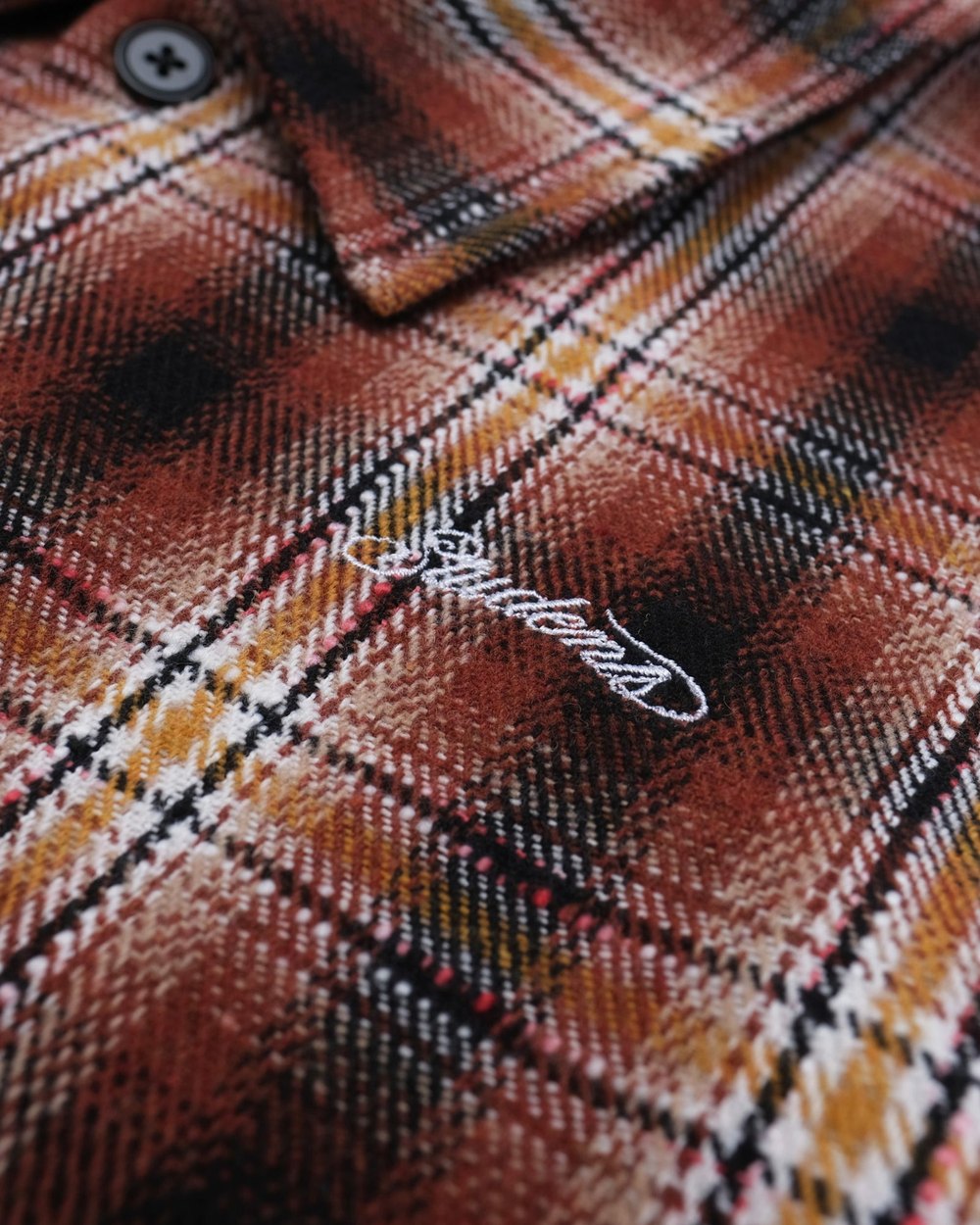 Students Viejo Flannel LS Shirt, Brown · view 5 of 5
