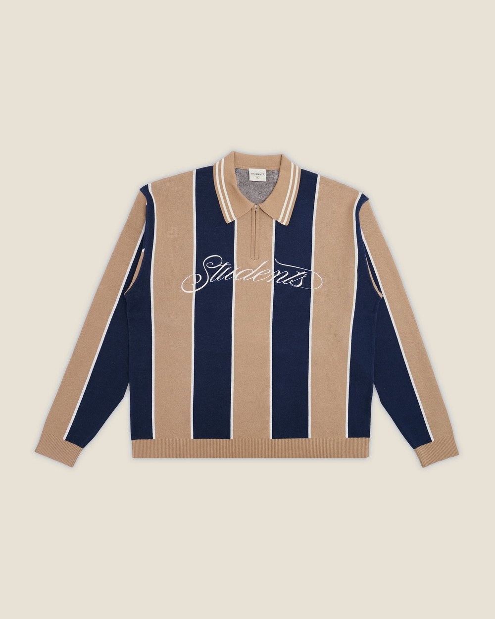 Students Visalia Knit LS Polo Sweater, Midnight · view 3 of 5