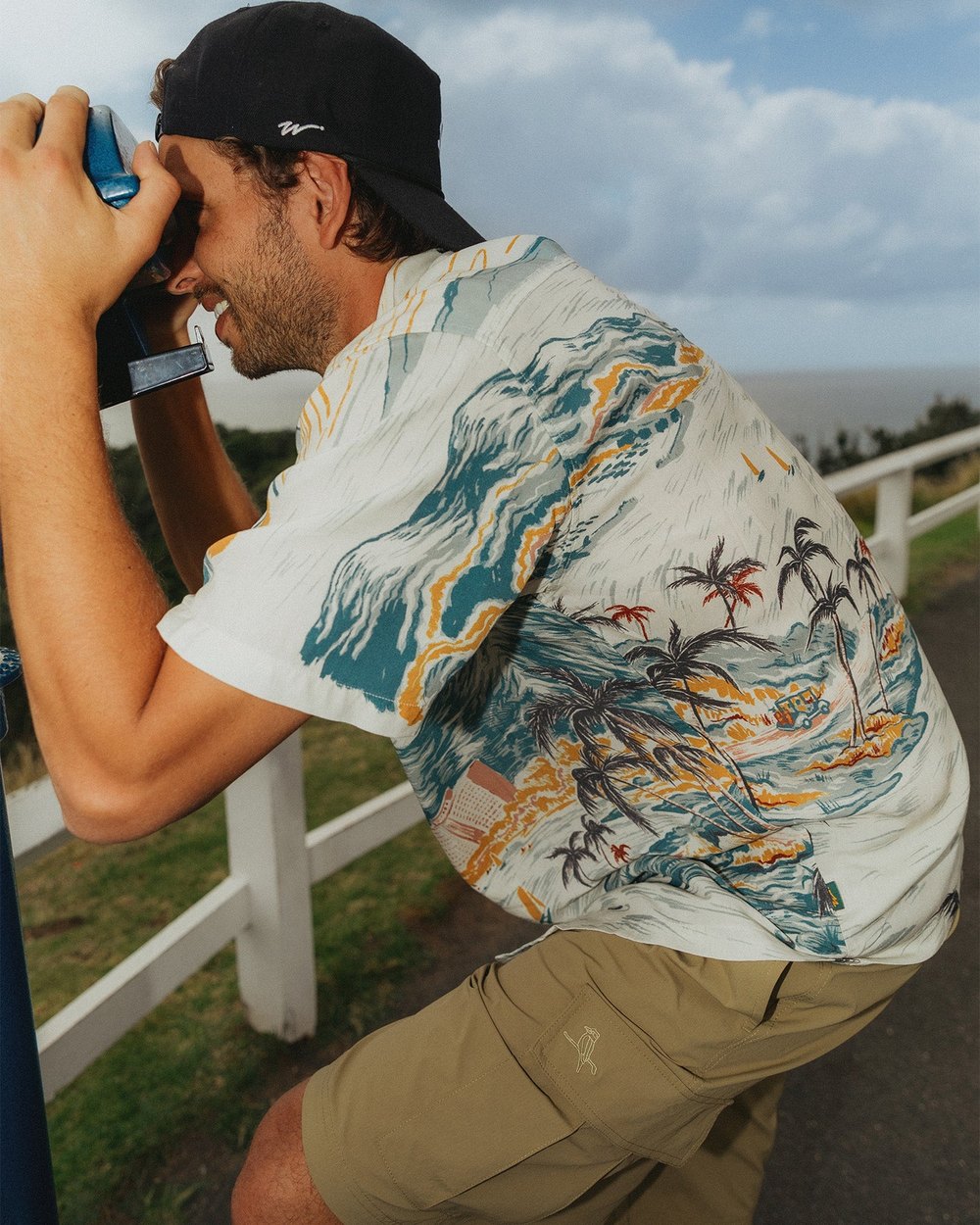 Walker Golf Things Whitsundays SS Shirt, Sunrise · view 1 of 5