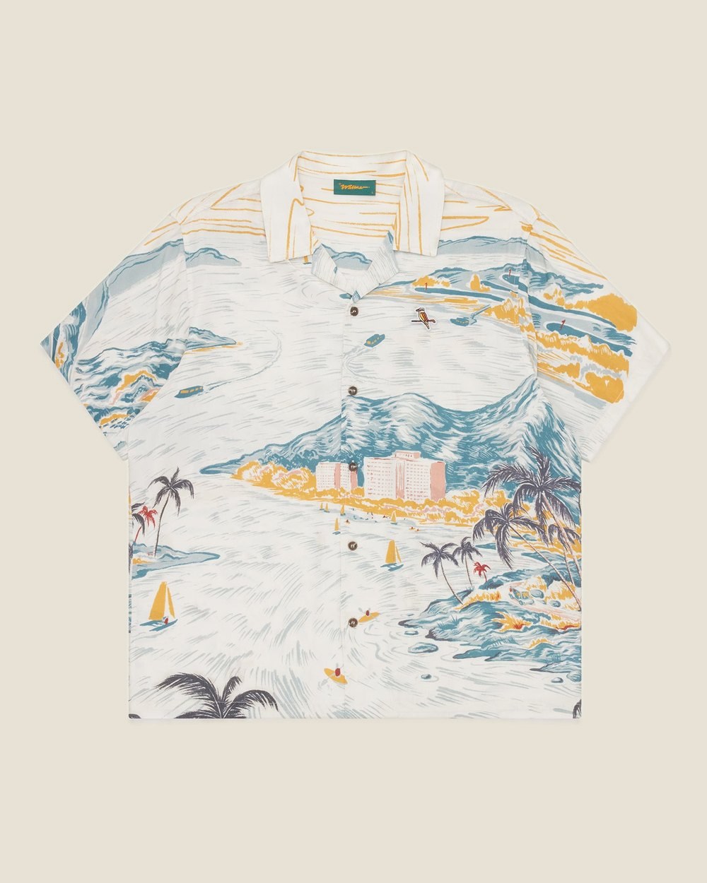 Walker Golf Things Whitsundays SS Shirt, Sunrise · view 3 of 5