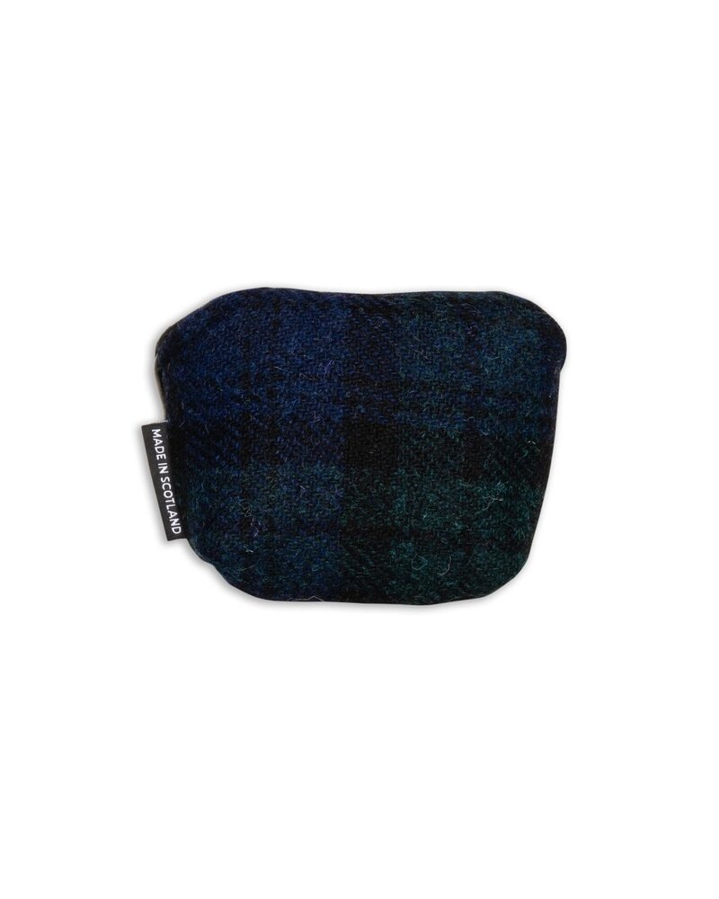 Fyfe Golf Blackwatch Harris Tweed and Leather Mallet Putter Cover · view 3 of 3