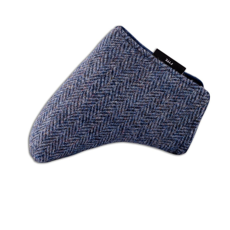 Fyfe Golf Caledonian Skies Harris Tweed Blade Putter Cover