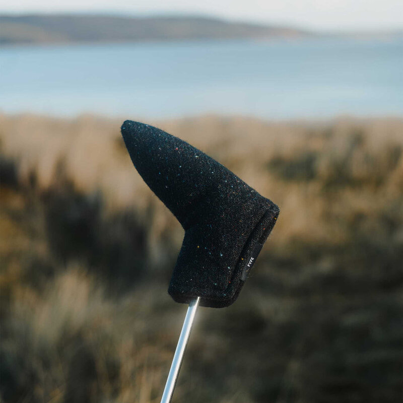 Fyfe Golf Galloway Harris Tweed Blade Putter Cover