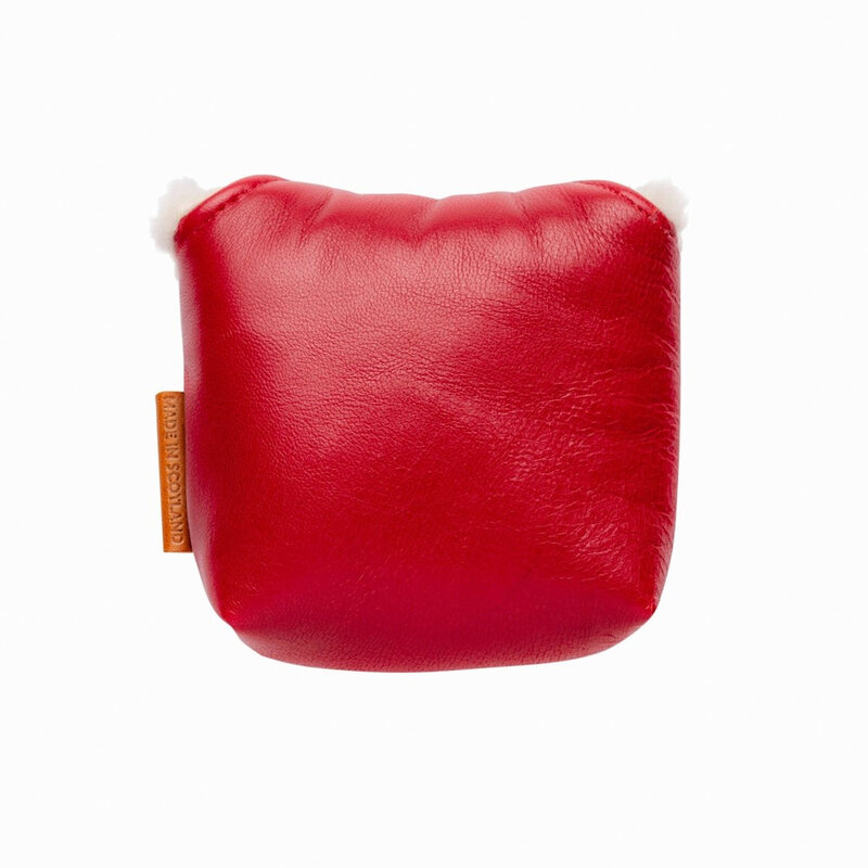Fyfe Golf GT Rosso Scuderia Leather Mallet Putter Cover