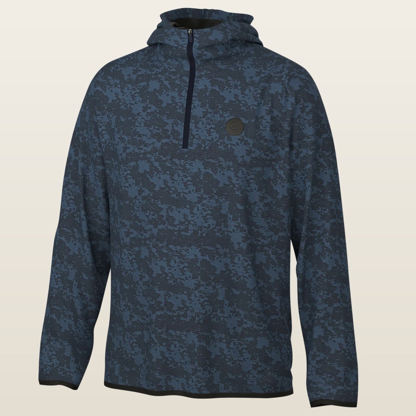 Galvin Green Danby Hooded Mid-Layer, Navy · view 2 of 4