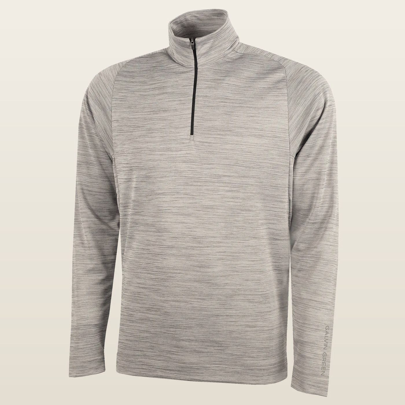 Galvin Green Dixon Half-Zip Mid-Layer, Light Grey · view 2 of 4
