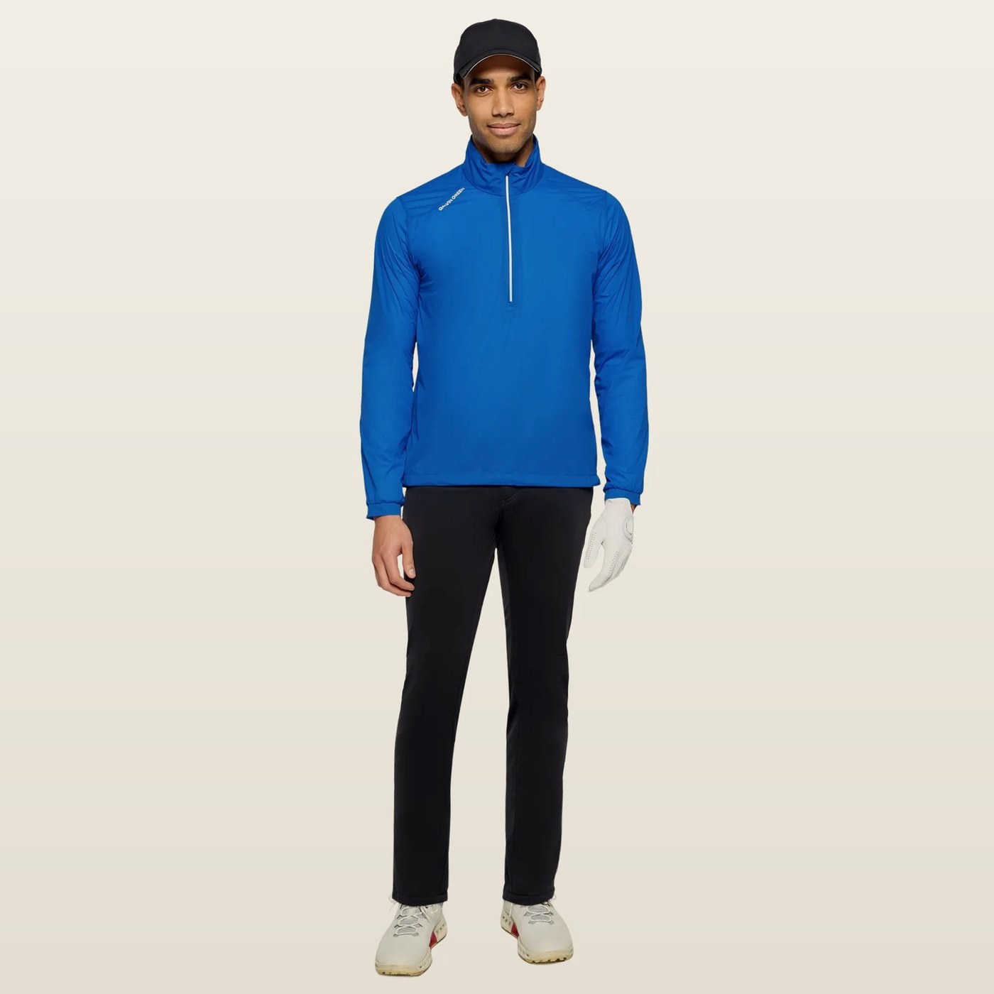 Galvin Green Larry Half-Zip Windbreaker, Royal Blue · view 3 of 4