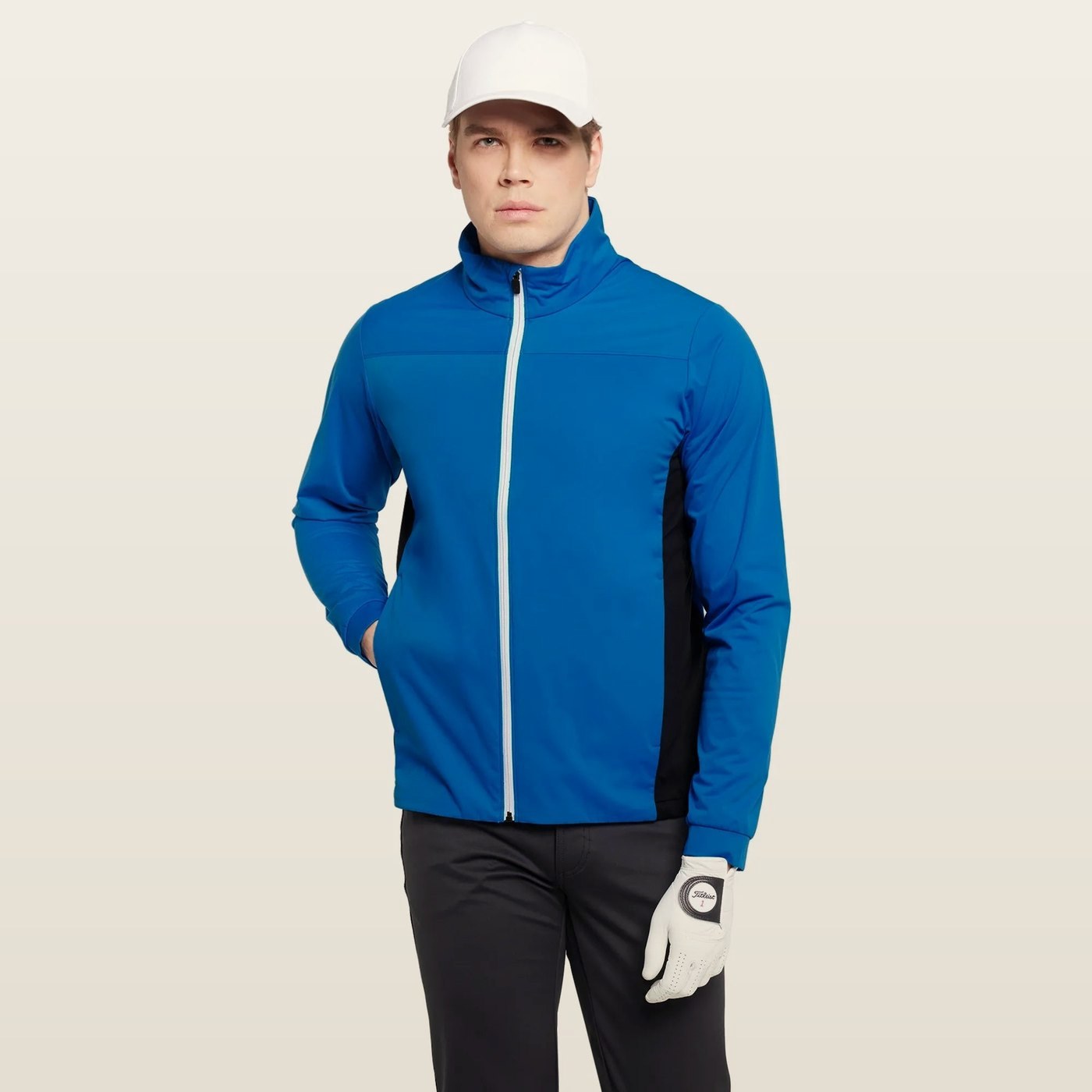 Galvin Green Lloyd Wind Jacket, Royal Blue / Black · view 1 of 4