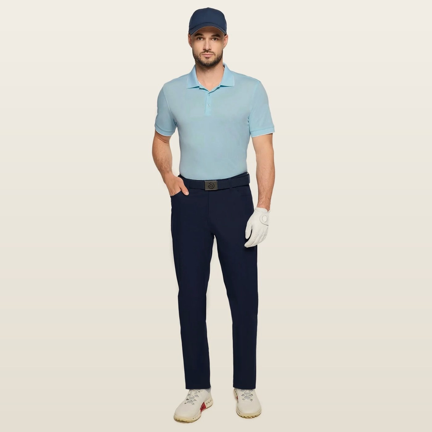Galvin Green Marty Polo, Crystal Blue · view 3 of 4